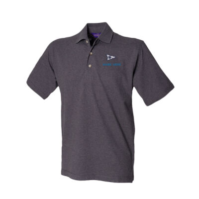 HB100 Classic cotton piqué polo with stand-up collar Thumbnail